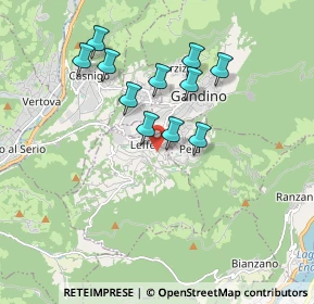 Mappa Via Costi, 24026 Leffe BG, Italia (1.56273)