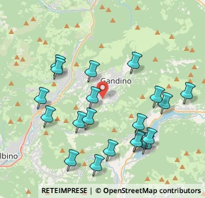 Mappa Via Costi, 24026 Leffe BG, Italia (4.202)