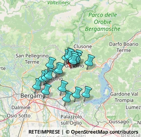 Mappa Via Europa, 24026 Leffe BG, Italia (9.202)