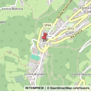 Mappa Piazza San Marco, 20, 36062 Conco, Vicenza (Veneto)