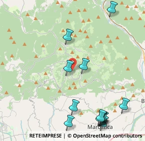 Mappa SP72, 36062 Conco VI, Italia (5.35462)