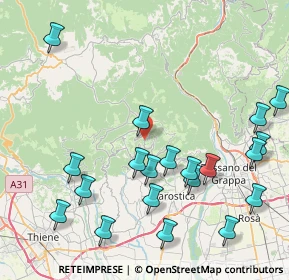 Mappa SP72, 36062 Conco VI, Italia (9.6665)