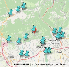 Mappa SP72, 36062 Conco VI, Italia (9.6925)