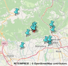 Mappa SP72, 36062 Conco VI, Italia (5.43538)