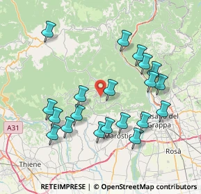 Mappa SP72, 36062 Conco VI, Italia (7.6885)