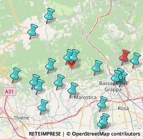 Mappa SP72, 36062 Conco VI, Italia (9.2815)