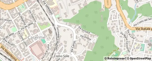 Mappa Como
