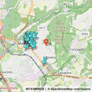 Mappa Via della Brascela, 21046 Malnate VA, Italia (0.887)