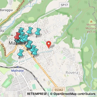 Mappa Viale delle Vittorie, 21046 Malnate VA, Italia (0.591)
