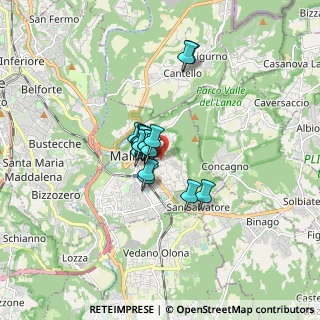 Mappa Viale delle Vittorie, 21046 Malnate VA, Italia (0.95059)