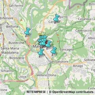 Mappa Viale delle Vittorie, 21046 Malnate VA, Italia (0.9325)