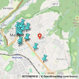 Mappa Via Premuda, 21046 Malnate VA, Italia (0.5465)