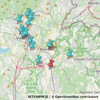 Mappa Via Premuda, 21046 Malnate VA, Italia (4.55571)