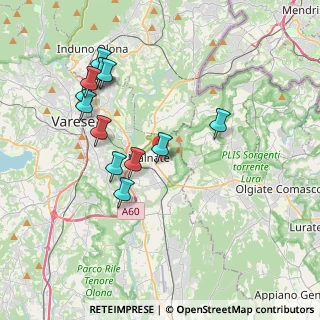 Mappa Via Premuda, 21046 Malnate VA, Italia (3.87538)