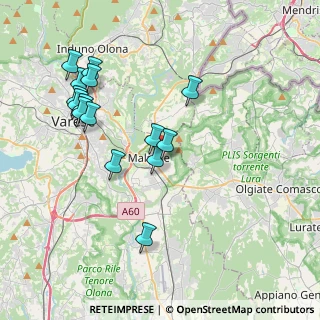 Mappa Via Premuda, 21046 Malnate VA, Italia (3.976)