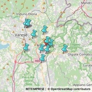Mappa Via Premuda, 21046 Malnate VA, Italia (2.91083)