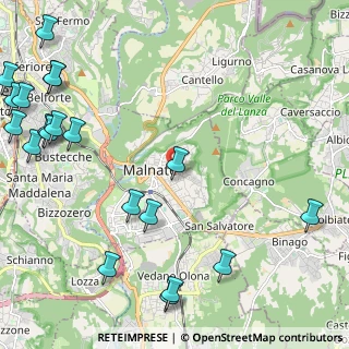 Mappa Via Premuda, 21046 Malnate VA, Italia (3.2245)