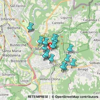 Mappa Via Premuda, 21046 Malnate VA, Italia (1.23)