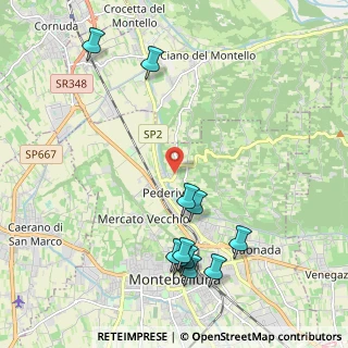 Mappa Via 18 Giugno, 31044 Montebelluna TV, Italia (2.39727)