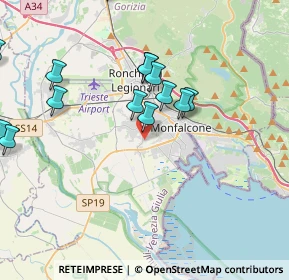 Mappa Via I° Maggio, 34079 Staranzano GO, Italia (4.20786)
