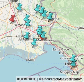Mappa Via I° Maggio, 34079 Staranzano GO, Italia (16.79765)
