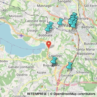 Mappa Lungolago di Capolago, 21100 Varese VA, Italia (2.46)