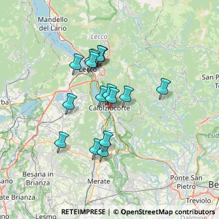 Mappa Via Arciprete Salvi, 23801 Calolziocorte LC, Italia (5.95813)