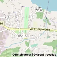 Map Bodio Lomnago