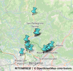 Mappa Via Camanghè, 24019 Zogno BG, Italia (6.65647)