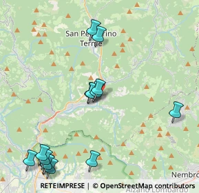 Mappa Via Ronco, 24019 Zogno BG, Italia (4.88214)