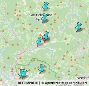 Mappa Via Ronco, 24019 Zogno BG, Italia (4.21273)