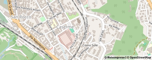 Mappa Como