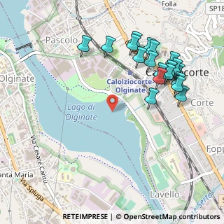 Mappa Viale Alcide de Gasperi, 23801 Calolziocorte LC, Italia (0.563)