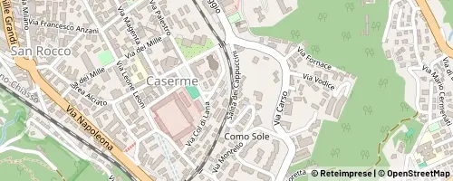 Mappa Como