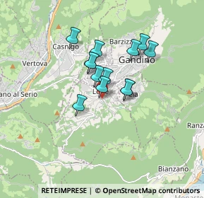 Mappa Via Sora Gennaro, 24026 Leffe BG, Italia (1.19846)