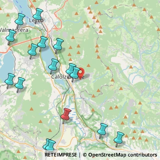 Mappa Via Pertus, 23801 Calolziocorte LC, Italia (6.05125)
