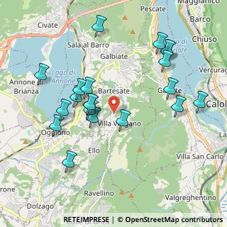 Mappa Via Teresina Corti, 23851 Galbiate LC, Italia (2.018)