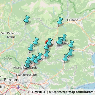 Mappa Via Masserini, 24025 Gazzaniga BG, Italia (6.556)