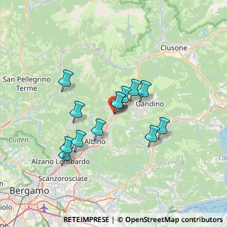 Mappa Via Masserini, 24025 Gazzaniga BG, Italia (5.65)