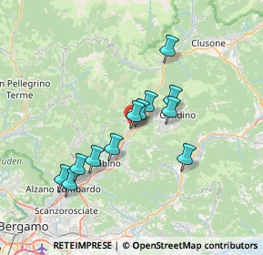 Mappa Via Masserini, 24025 Gazzaniga BG, Italia (5.95417)