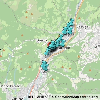 Mappa Via Masserini, 24025 Gazzaniga BG, Italia (0.889)
