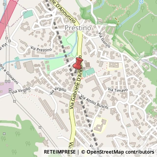 Mappa Via Gabriele D'Annunzio, 41, 22100 Como, Como (Lombardia)