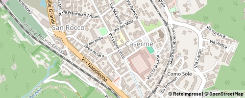 Mappa Como