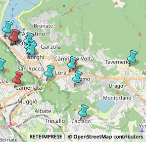 Mappa Via Refrecc, 22030 Lipomo CO, Italia (2.66667)