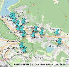 Mappa Via Refrecc, 22030 Lipomo CO, Italia (1.93)