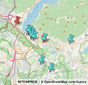 Mappa Via Refrecc, 22030 Lipomo CO, Italia (3.20727)