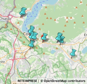 Mappa Via Refrecc, 22030 Lipomo CO, Italia (3.155)