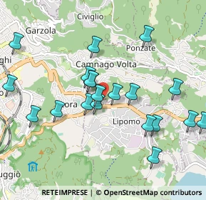 Mappa Via Refrecc, 22030 Lipomo CO, Italia (0.98)