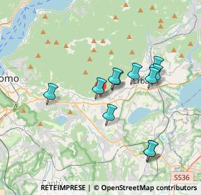 Mappa Via Monterobbio, 22031 Albavilla CO, Italia (3.24091)