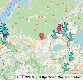 Mappa Via Monterobbio, 22031 Albavilla CO, Italia (5.98929)